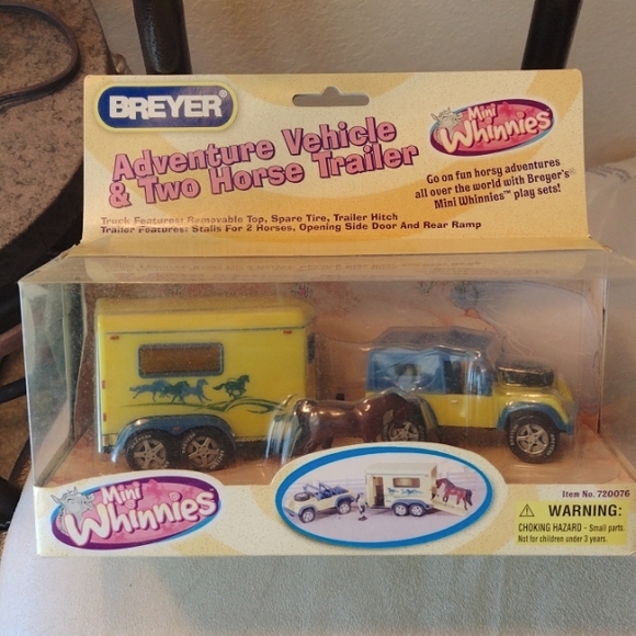 Breyer Toys 207 Breyer Mini Whinnies Adventure Vehicle 2 Horse